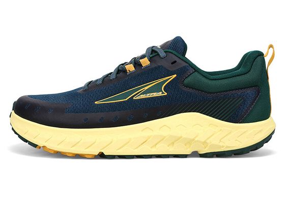 Кросівки для бігу чоловічі Altra Outroad 2 (синьо-жовтий), 46, Помірна
