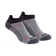 Носки для бега Inov-8 Speed Sock Low 2 пары (чёрно-серый), 36-40