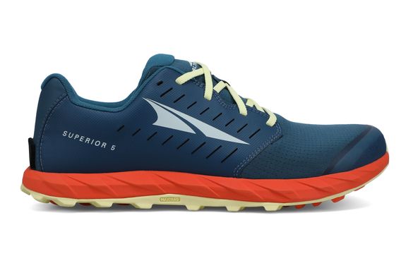 Кросівки для бігу чоловічі Altra Superior 5 (синьо-помаранчевий), 42, Помірна