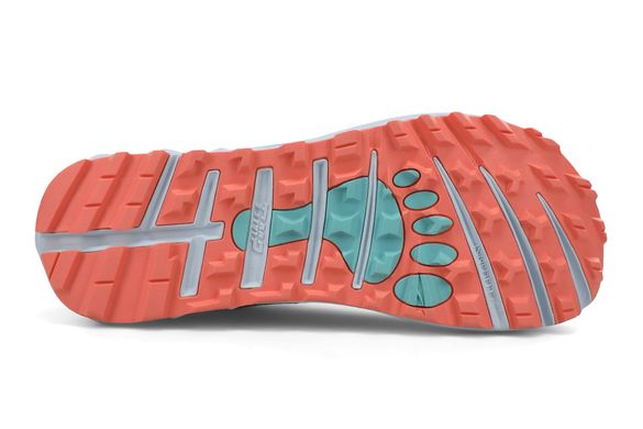 Кросівки для бігу жіночі Altra Timp 3.0 (сіро-кораловий), 37.5, Помірна