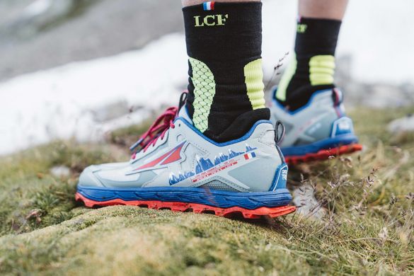 Кроссовки для бега мужские Altra Lone Peak Chamonix 4.5 (серо-синий), 41, Средняя