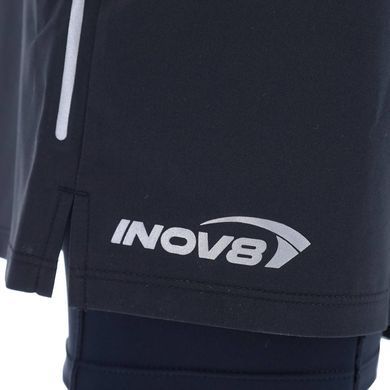 Шорты для бега Inov-8 Airlite 2in1 мужские (чёрный), S, Шорты, Для чоловіків