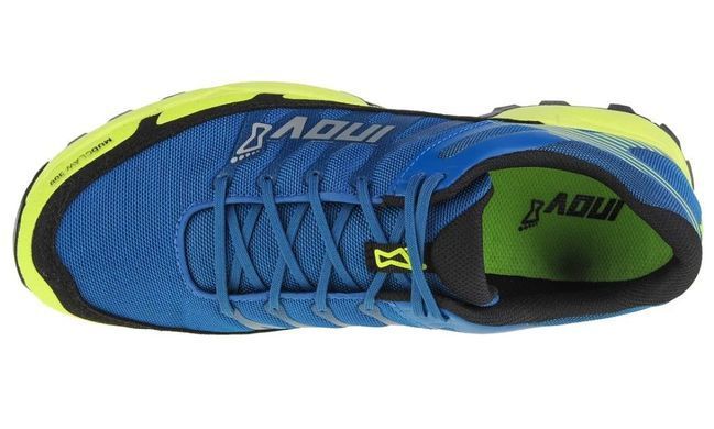 Кросівки для бігу чоловічі Inov-8 Mudclaw 300 (синьо-жовтий), 39.5, Помірна, Вузький