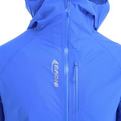 Куртка для бігу мембранна Inov-8 Stormshell V2 чоловіча (синій), L, Куртка, Для чоловіків