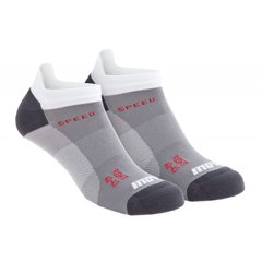 Шкарпетки для бігу Inov-8 Speed Sock Low 2 пари (біло-сірий), 36-40