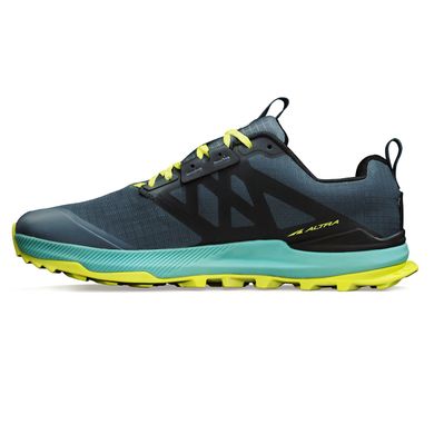 Кроссовки для бега мужские Altra Lone Peak 8.0 (черно-зеленый)