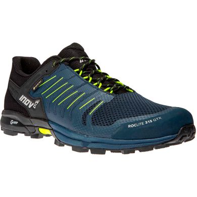 Кросівки для бігу чоловічі Inov-8 Roclite G 315 GTX (синьо-жовтий), 41.5, Висока