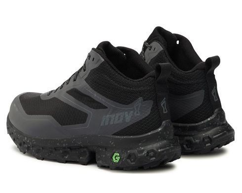 Кроссовки для бега мужские Inov-8 RocFly G 390 GTX (черный), 40, Высокая, Узкий