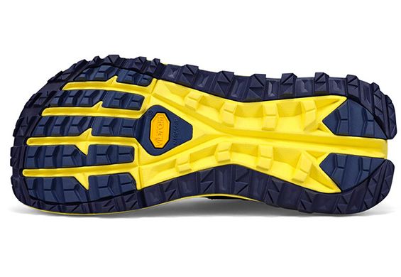 Кроссовки для трейла мужские Altra Olympus 5.0 (сине-желтый), 42, Высокая