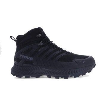 Мужские высокие треккинговые ботинки Inov-8 Roclite Mid GTX W мембранные (черный), 44.5, Высокая