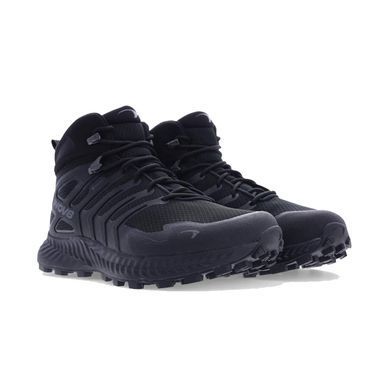 Мужские высокие треккинговые ботинки Inov-8 Roclite Mid GTX W мембранные (черный), 44.5, Высокая
